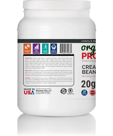 Maximum Slim Organic Protein Shake - Creamy Vanilla Bean Flavor | Buy Internationally - Buy Online on GoSupps.com
