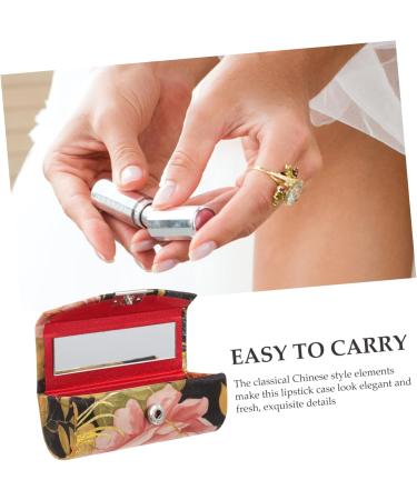 Beatifufu Elegant Chinese Lip Box Practical Makeup Organizer for Travel and Special Events - Buy Online on GoSupps.com