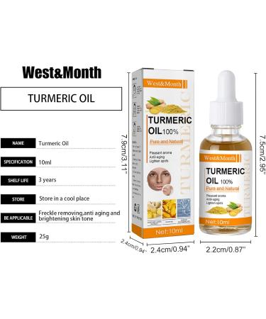  Orgrul Turmeric Turmeric Strength Age Spot Serum Tourmeric Oil Dark Spot Corrector Serum For All Skin Types (1 Piece) - Buy Online on GoSupps.com