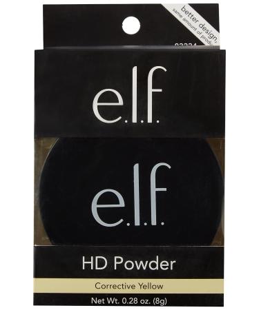 e.l.f. High Definition Corrective Yellow Loose Face Powder 0.28oz - Pack of 1 - Buy Online on GoSupps.com