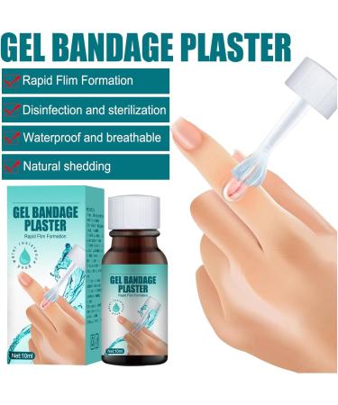 Wound Care Liquid Bandage 10ml - Waterproof & Breathable Skin Gel for Wounds - Buy Online on GoSupps.com