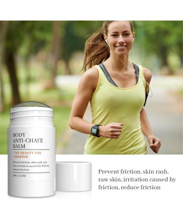 Anti Chafe Balm for Sports Anti Friction Cream Stick Prevents Chafing & Skin Irritation Long-Lasting Protection for Running Cycling & Fitness Moisturizing & Sweat-Resistant - Buy Online on GoSupps.com