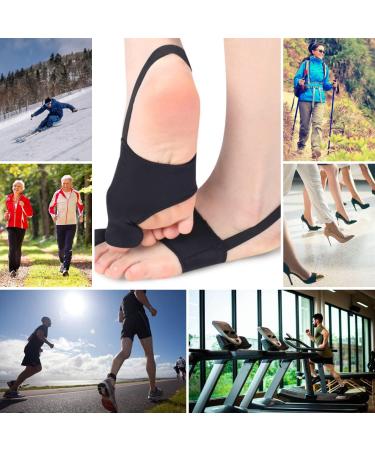 ERINSHOP Bunion Socks Corrector - Pain Relief Splint for Hallux Valgus - Orthopedic Toe Separator Brace for Men and Women - Black, S (US 4-7.5) - Buy Online on GoSupps.com