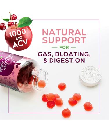 Apple Cider Vinegar Gummies 1000mg - Sugar Free ACV Gummy Vitamins Supplement with Vitamin B12 for Energy - Keto Friendly Digestion Detox Cleanse Support Gelatin-Free Vegan Non-GMO - 120 Gummies 120 Count (Pack of 1) - Buy Online on GoSupps.com