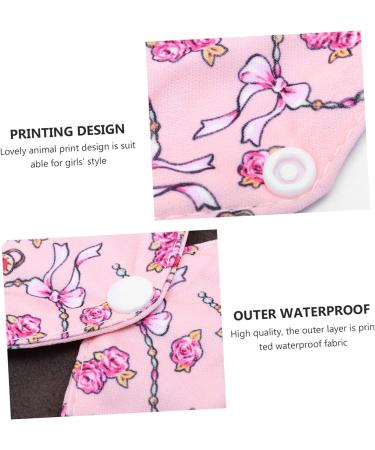 Set of 6 Washable Cloth Menstrual Pads - Reusable Period & Panty Liners for Women - Buy Online on GoSupps.com