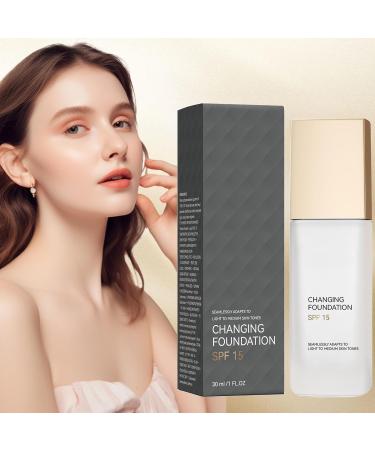  G n rique Makeup Base Foundation Longwearing Concealer Color Changing SPF15 Foundation Long Lasting Coverage Ideal for Various Skin Types Daily Use Beauty Routine 30 ml - Buy Online on GoSupps.com