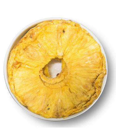 1001 Frucht Dried pineapple natural 500g exotic dried fruit without additives sugar-free dried pineapple - Sun-dried pineapple discs - Aromatic pineapple discs
