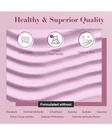 AZUREBEAUTY Dip Powder Nail Kit - Fall Winter Dark Purple & Lilac Glitter | 4 Color Starter Set with Base/Top Coat & Activator for DIY French Art Manicure - Buy Online on GoSupps.com