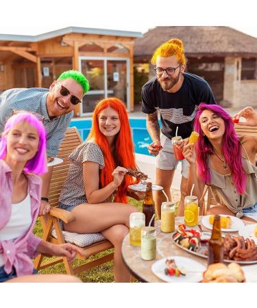 Joycabin 8 Colors Hair Chalks for Girls Washable Non-Toxic Temporary Hair Color Dye for Girls Kids Gift DIY Cosplay Carnival Christmas Valentine's Day Birthday Parties - Buy Online on GoSupps.com
