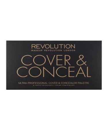 MAKEUP REVOLUTION - Ultra Cover and Conceal Palette - Light To Medium