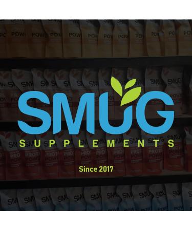 SMUG Supplements Berberine Tablets - 100 High Strength 1000mg Pills - Can Promote Healthy Cholesterol and Gut Health - Vegan Weight Management Aid for Men & Women - Made in Britain - Buy Online on GoSupps.com