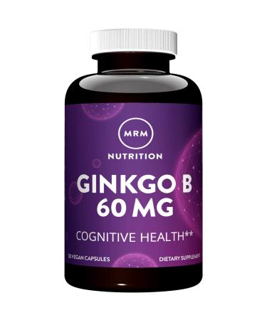 MRM Nutrition Ginkgo B 60 mg 120 Vegan Capsules