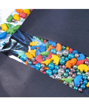 Streuselheld Super Dino sprinkles for decorating and decorating all kinds of pastries such as cakes biscuits sugar sprinkles 40g - Buy Online on GoSupps.com