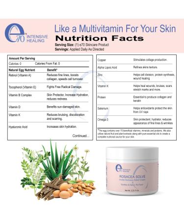 Rosacea Solve Set - Rosacea Cream, Serum, and Face Wash with Aloe Vera, Hyaluronic Acid, Niacinamide & More - Buy Online on GoSupps.com