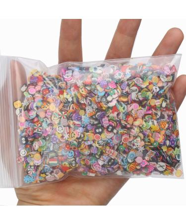 DIYASY 5000 Pcs Mini Fruit Fimo Clay Slices for Nail Art - 3D Animals, Flowers & More | Nail Stuff DIY Supplies - 1/5 inch - Buy Online on GoSupps.com