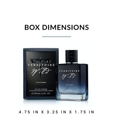 Territoire Eau De Parfum Men's Cologne (Wild) - Bold and Seductive Fragrance - Buy Online on GoSupps.com