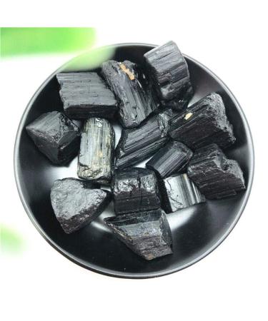 100g Natural Black Tourmaline Crystal Stones Original Raw Stone Specimen Natural Stones and Minerals Home Goods
