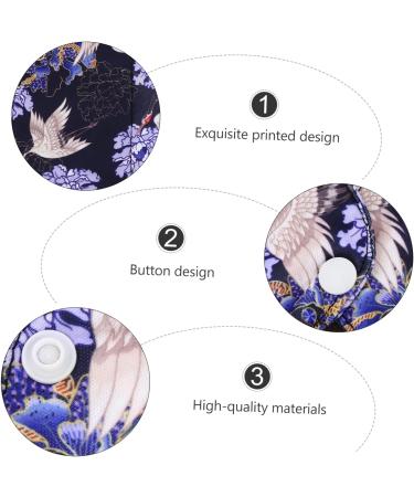 Washable Aunt Towel Pad - Reusable Menstrual & Nursing Pads - Organic Bamboo Cloth - Pack of 7 - Buy Online on GoSupps.com