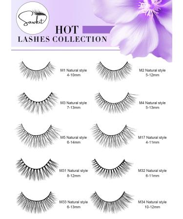 Classic Fake Eyelashes | Luxurious 8-12mm Mink Lash Extensions | Comfortable & Easy to Apply - Superior Volume for Stunning Eyes - Buy Online on GoSupps.com