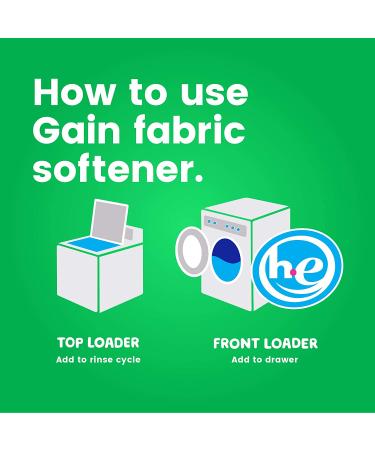Gain Liquid Fabric Softener Moonlight Breeze - 129 fl oz (150 Loads) - Buy Online on GoSupps.com