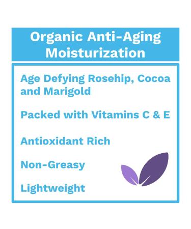 Block Island Organics Revitalizing Night Cream - Organic Anti-Aging Face Moisturizer with Vitamin C & E | EWG Certified - 2 OZ - Buy Online on GoSupps.com