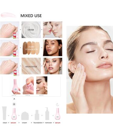 Watermelon Glow Moisturize Serum Ksndurn Watermelon Facial Essence - Lightweight Facial Serum & Priming Liquid Highlighter (60ml) - Buy Online on GoSupps.com