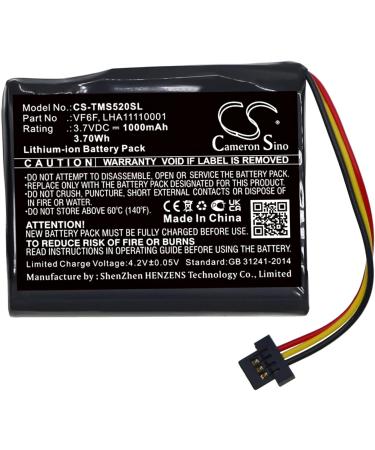 3.7V 1000mAh LHA11110001 VF6F Battery Replacement for Start 52 - High Performance Long Lasting Power - Buy Online on GoSupps.com