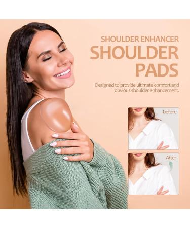 Gleavi Silicone Shoulder Cushion - 4 Pairs Self-Adhesive Slip-Resistant Pads for Clothing | Reusable Invisible Enhancer for All Genders - Buy Online on GoSupps.com