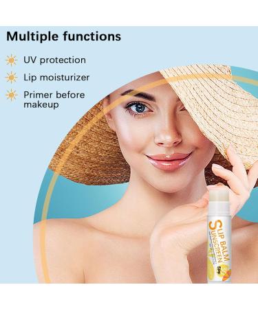  Rosixehird Natural lip balm ultra-nourishing moisturizing cream for lip care fruity-flavored sun lip balm long-lasting moisturizing lip repair for Rosixehird - Buy Online on GoSupps.com