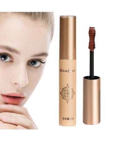 Mascara Liquid Eyelashes Extensions - Lash Mascara Waterproof And Smudge Proof - Waterproof Lash Mascara Safe And Last All Day Make Up For Bigger Eyes 02#brown