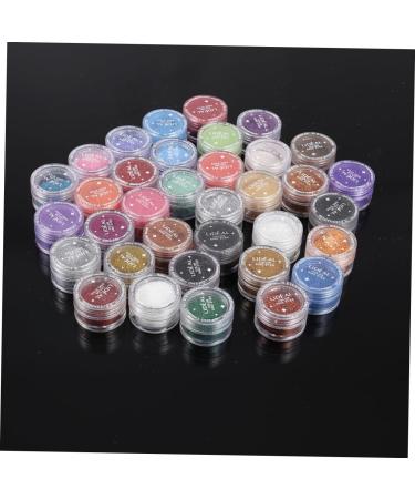 Beavorty 90 pcs Dust Cosmetic Eyeshadow Mineral Shadow Eye Powder Pearl Shimmer Makeup Multi-colors Pigments - Buy Online on GoSupps.com