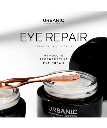  URBANIC URBANIC Intensive Eye Repair Cream Ceramide Eye Contour 15ml product Intensive eye contour treatment without SLS SLES and PEG for wrinkles puffiness and dark circles - Buy Online on GoSupps.com