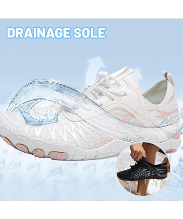 Lafoday Barefoot Shoes for Women & Men - Quick Drying Water Shoes with Drainage Holes for Beach & Swimming - Buy Online on GoSupps.com