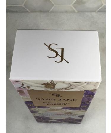 SAINT JANE Pore Clarity Cleanser | Hyaluronic & Flower Acid | Luxury Floral Clean Skincare - 4oz (120ml) | International Shipping Available - Buy Online on GoSupps.com