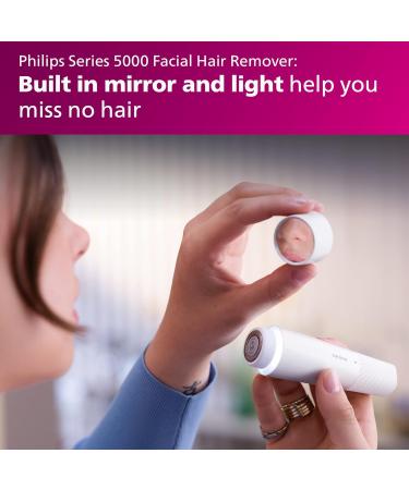 Philips Lady Shave Series 8000 - Complete hair removal solution for body and face White - Buy Online on GoSupps.com