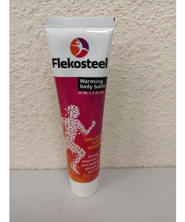 Flekosteel Cream - 4 Tube Warming Body Balm for Muscle & Joint Pain Relief | Original Hologram | International Shipping - Buy Online on GoSupps.com