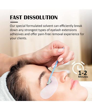 PINKZIO Sensitive Eyes Eyelash Extension Remover Cream - 10g Glue Remover, Natural Pigment, Professional Lash Removal for Extensions - Buy Online on GoSupps.com