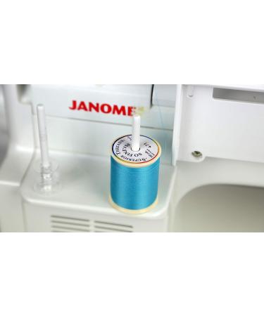 Superior Threads So Fine #401 Snow Polyester Sewing Thread - 3280 yd Cone - Buy Online on GoSupps.com