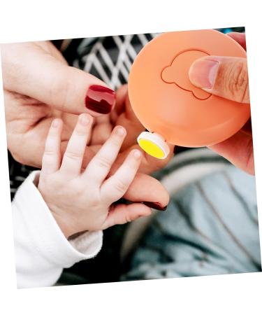 Vaguelly 1 Set Nail Grinder Adults Nail Care Polishing Tool Electric Nail Trimmer Manicure Kit Nail Polishing Accessory Electric Nail Sharpener Nail Trimmer Pedicure Tool 7X7X3CM Orange - Buy Online on GoSupps.com