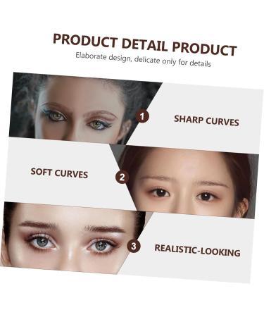 NOLITOY 27 Sheets Transfer stickers tattoo brow brown eyebrow transfer stickers sticker para u as 21.5X14.5cmx3pcs Brownx3pcs - Buy Online on GoSupps.com