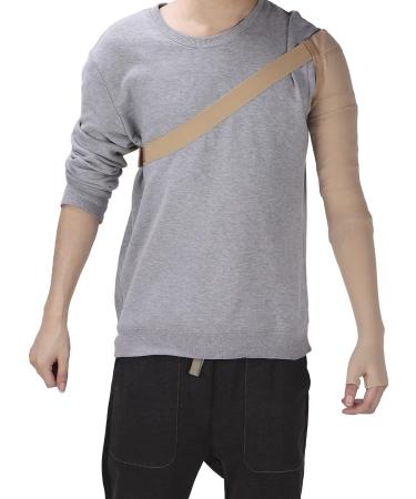 Lymphedema Arm Sleeve XL Left Hand - Post Mastectomy Support with Breathable Elastic Polyurethane Material - Buy Online on GoSupps.com