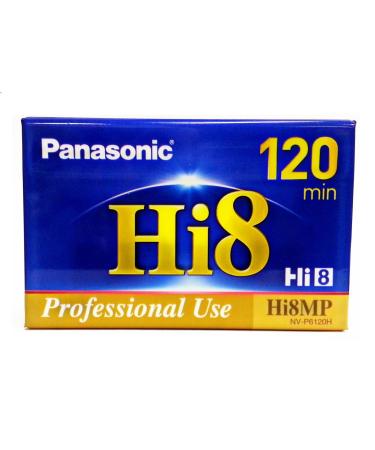 Panasonic Hi8 8mm CAMCORDER VIDEO TAPE 120 min - Buy Online on GoSupps.com