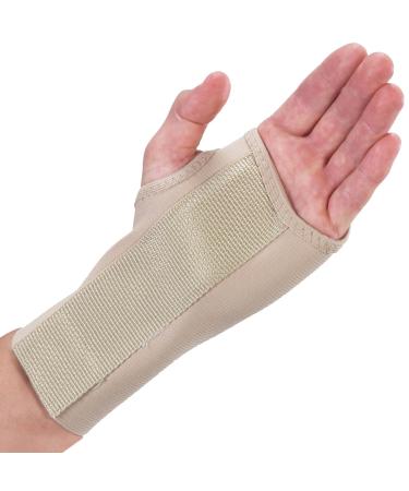 7 Inch Right Wrist Splint Beige X-Large