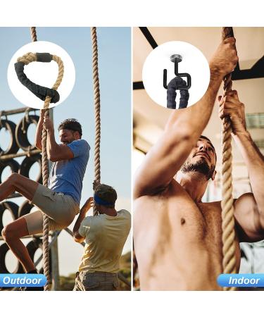 Keepark Climbing Rope - 1.5 Inch Diameter, 15 Feet Length - No Mounting Bracket - Buy Online on GoSupps.com