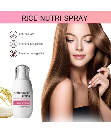 Hair Helper Spray 2024 New Rice Nutri Spray For All Hair Types (1 pcs) - Buy Online on GoSupps.com