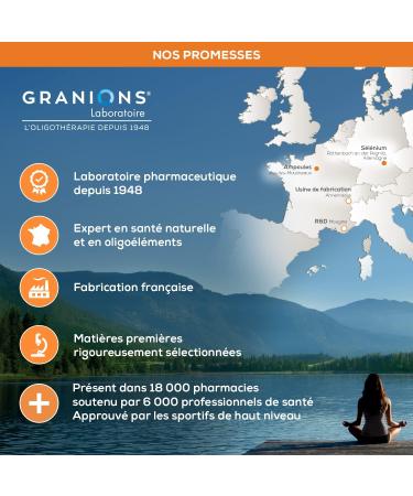 Granions Selenium 150 g - 30 ampoules 30 days - Immunity - Antioxidant - Hair & Nails - 150 g Selenium - Made in France - Buy Online on GoSupps.com