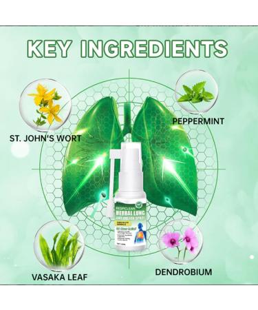 Lovilds Herbal Cleaning & Repair Spray - Lung Cleansing Solution | Furzero Respiclean 3PCs - International Shipping Available - Buy Online on GoSupps.com