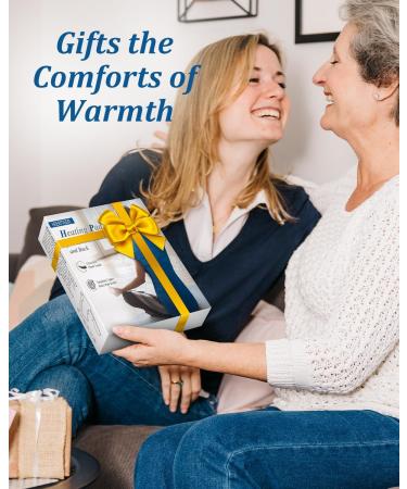 HOERMIGON Heating Pad for Neck and Shoulders and Back - Blue - Buy Online on GoSupps.com