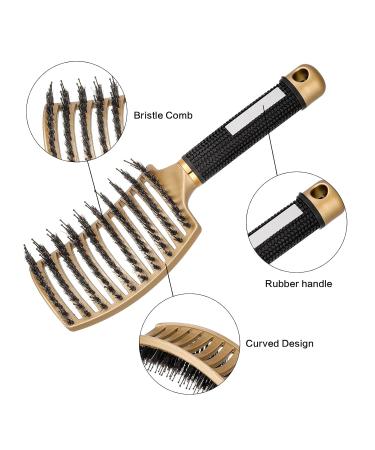 Shop Sports Storm 3 Sticks Hair Brush Set for All Hair Types | Detangle & Style Fine Thick Curly Hair - Buy Online on GoSupps.com
