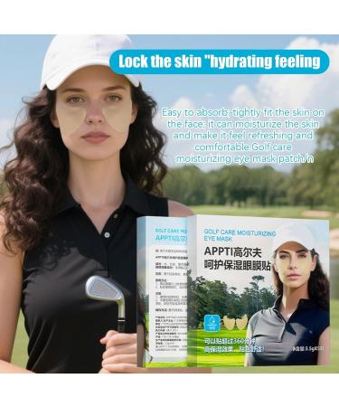Flkiglm UV protection golf eye patch moisturizing skin care hydrogel golf eye mask for outdoor sports sun care for women mens skin in outdoor sports travel leisure women men - Buy Online on GoSupps.com